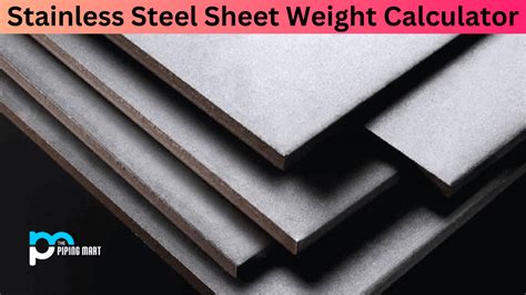 ss sheet metal weight calculator|weight calculator for ss sheet.